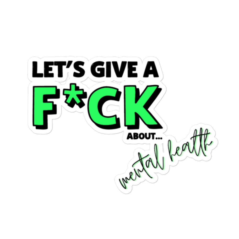 LGAF about Mental Health Sticker