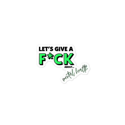 LGAF about Mental Health Sticker